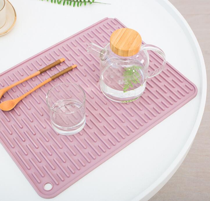 Silicone Pad Kitchen Microwave Coaster Heat Resistant Mat