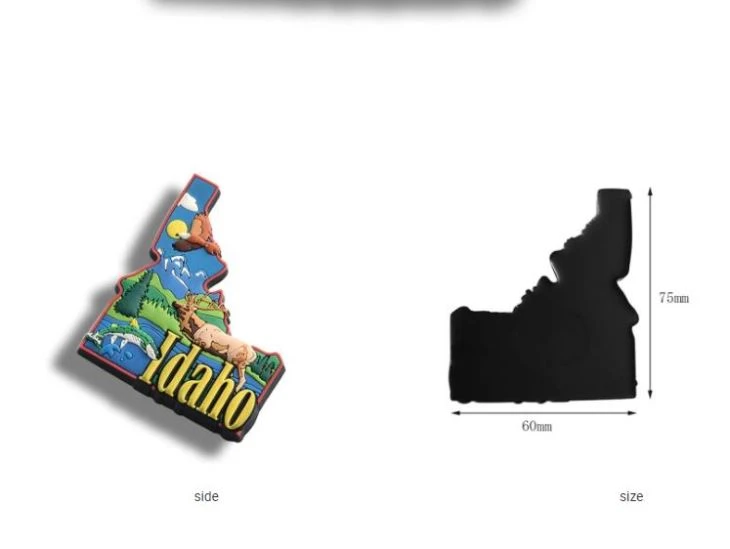 Wholesale Custom Pvc 3D 2D Fridge Magnet