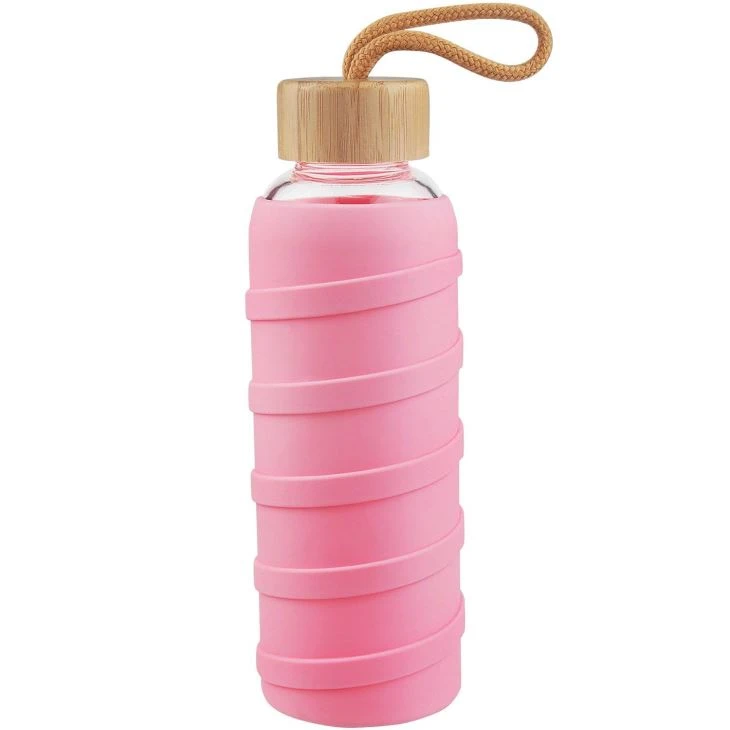 Silicone Cover For Drinking Glass And Water Bottle