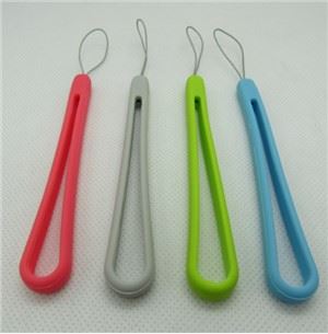 نرم لاستیک سیلیکون دست مچ دست Lanyards برای بطری جام